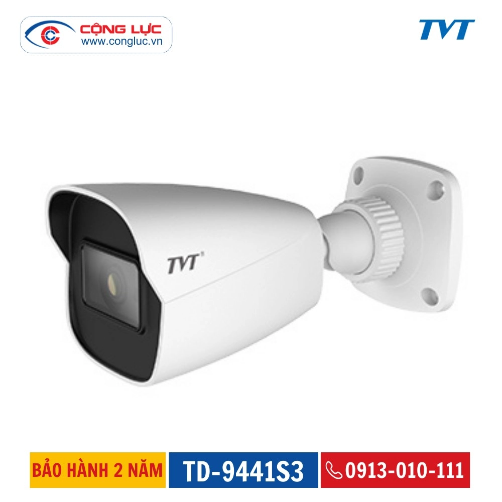 Camera IP Thân Trụ TVT 4MP TD-9441S3